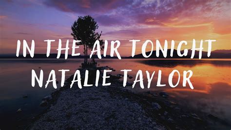 lyrics air tonight|In The Air Tonight .